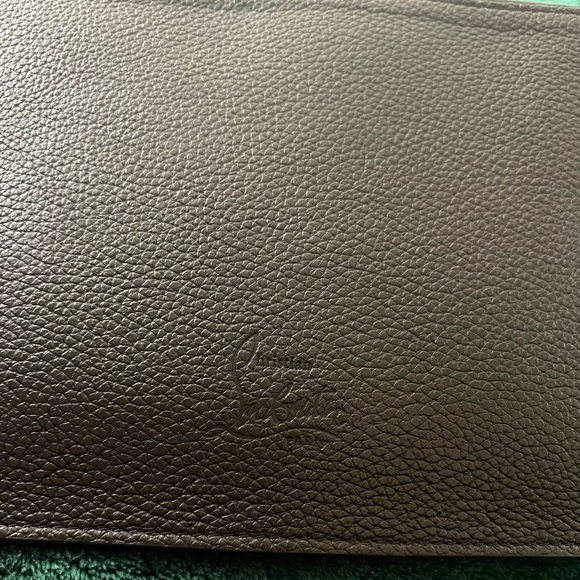 Christian Louboutin Black Clutch with Red Strap - Picture 2 of 6